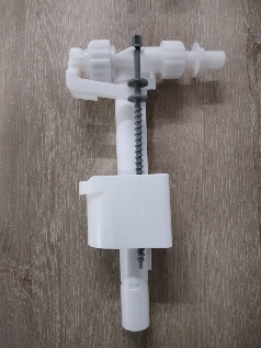 Клапан наполнительный Compact 95L 3/8L, пластик, длинная гайка